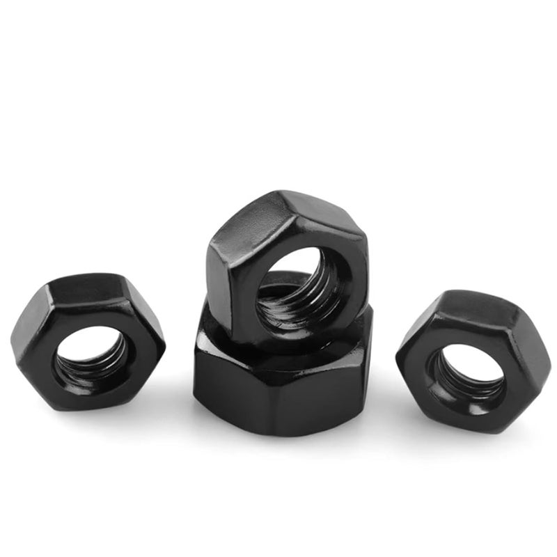 Instockbolts 5/16-18 Black Hex Nuts, Stainless Steel 304 (18-8) Black Coating Hex Nut, 20pcs - Image 3